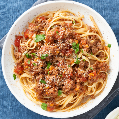 Savory Provencal Bolognese Fettuccine