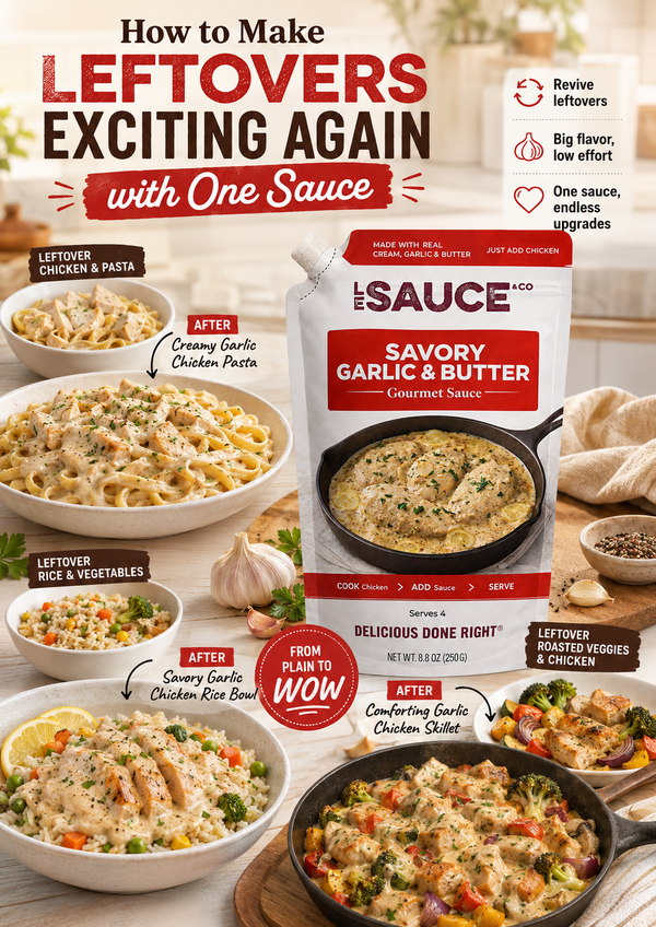 How to Make Leftovers Exciting Again with One Sauce