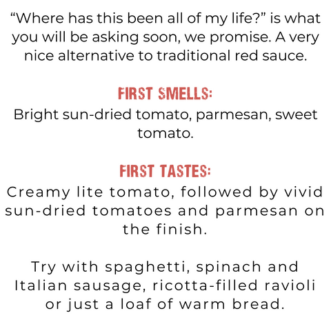 Creamy Sun Dried Tomato Pesto