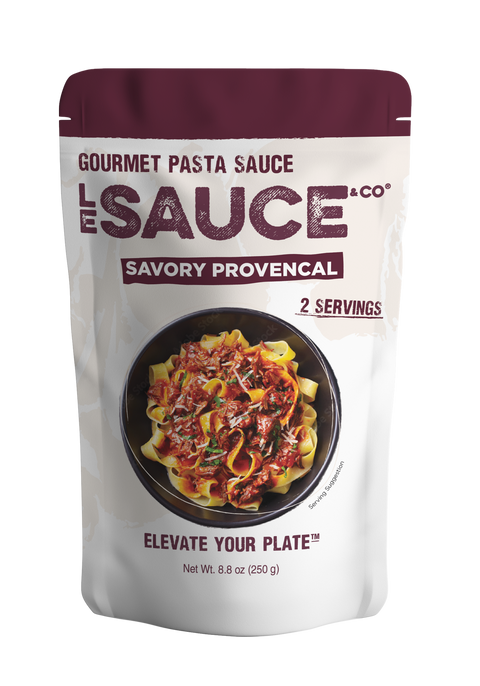 le sauce & Co. savory provencal gourmet pasta sauce