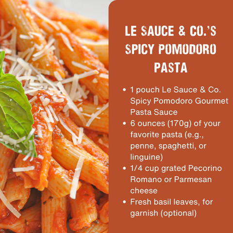 spicy pomodoro pasta recipe
