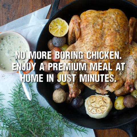 Our most viral 4 recipes with Le Sauce & Co.® Gourmet Finishing Sauces