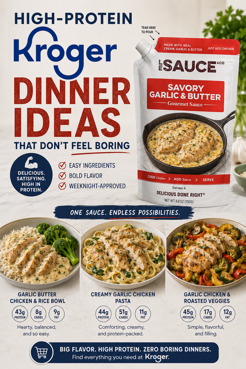 High-Protein Kroger Dinner Ideas That Don’t Feel Boring