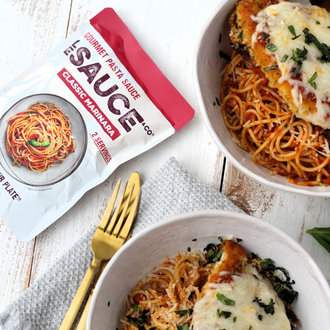 Two-Serving Chicken Parmesan with Classic Marinara Sauce