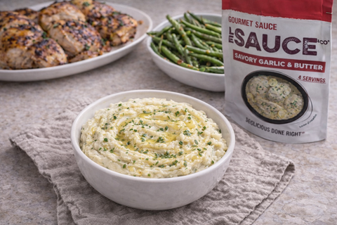 Garlic Butter Mashed Potatoes