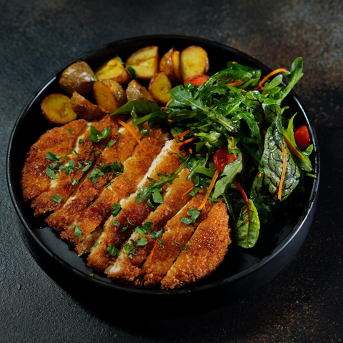 Roasted Chicken with Roasted Potatoes and Marry Me Chicken Gravy