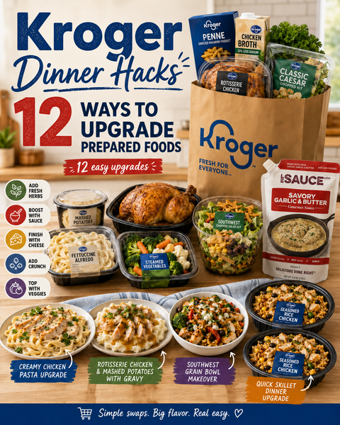 Kroger Dinner Hacks: 12 Ways to Upgrade Prepared Foods