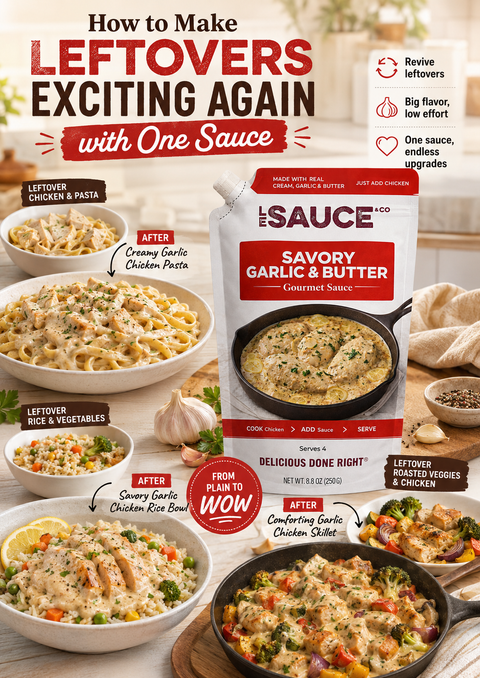 How to Make Leftovers Exciting Again with One Sauce