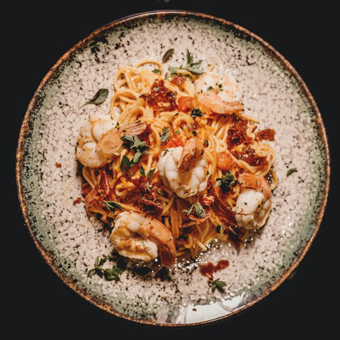 One-Pot Shrimp Classic Marinara Pasta: An easy and delicious weeknight meal or date night dinner