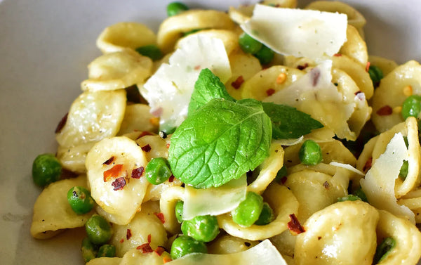 Summer Fresh Orecchiette and Peas