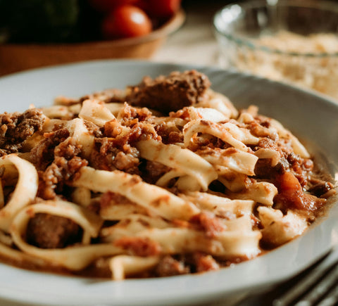 Protein Packed Savory Provencal Pasta: A Cozy Dinner for Two