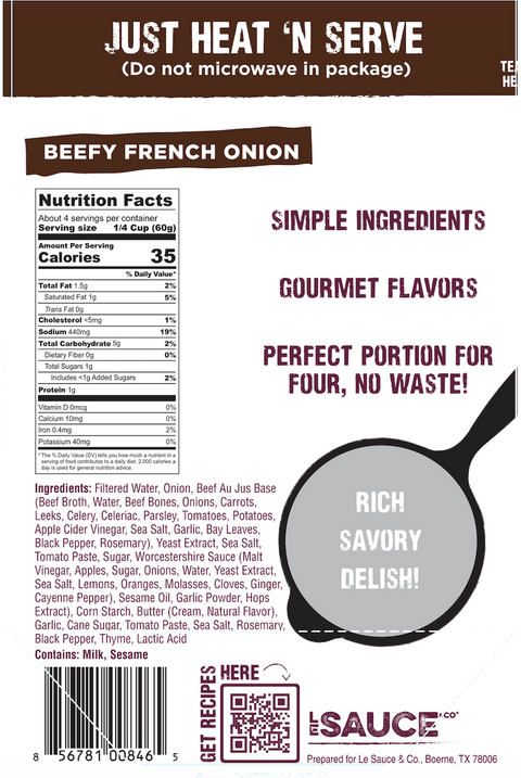 Beefy French Onion Gourmet Gravy