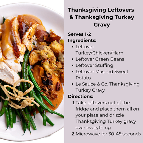 Le Sauce & Co. 4-serving Thanksgiving Turkey Gourmet Gravy