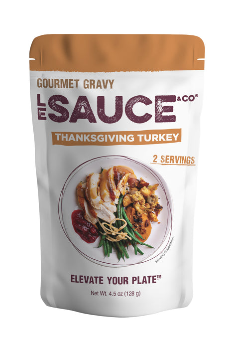 Le Sauce & Co. 2-serving Thanksgiving Turkey Gourmet Gravy