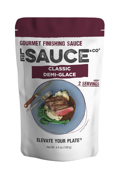 classic demi glace front of package