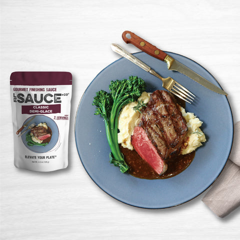 classic demi glace plate