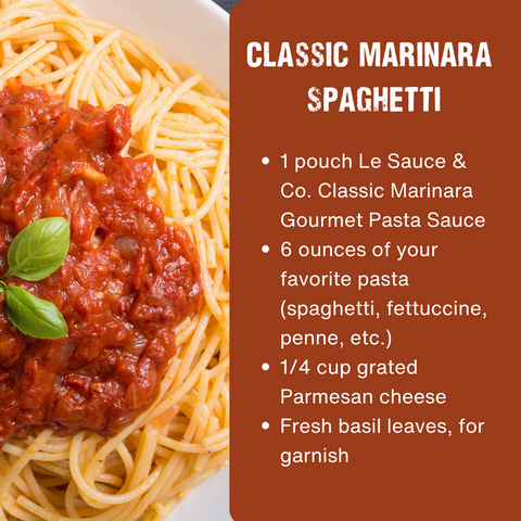 classic marinara recipe spaghetti