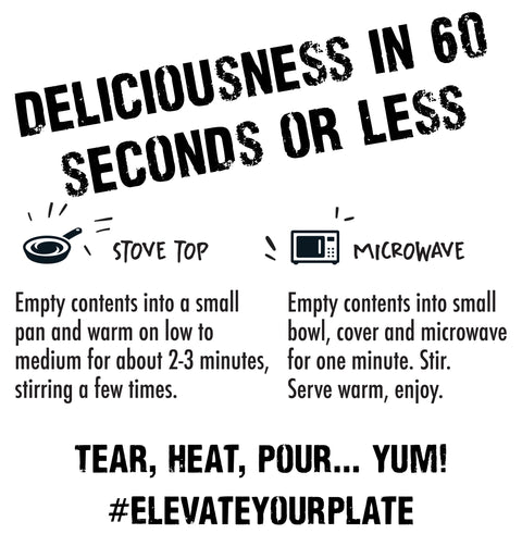 deliciousness in 60 seconds or less