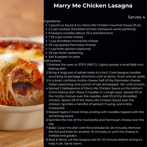 Marry Me Chicken™ Gourmet Gravy (Coming VERY Soon)