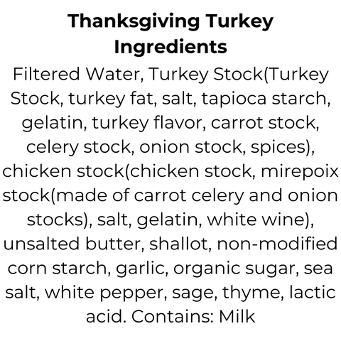 4-serving Thanksgiving Turkey Gourmet Gravy