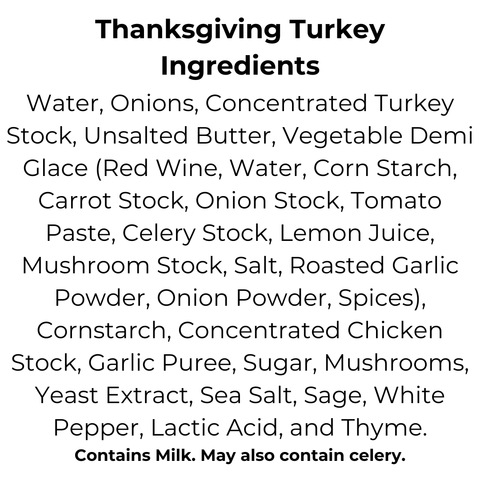 4-serving Thanksgiving Turkey Gourmet Gravy